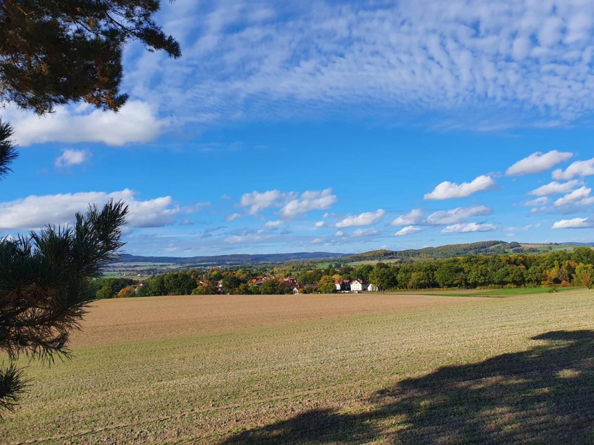Ferienwohnung Am See Dillich - Eigener Garten - Ruhige Lage - Natur Vor Der Haustuer Borken  Bagian luar foto